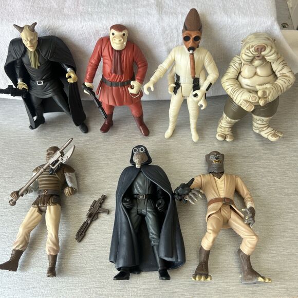 Hasbro Star Wars Power Of The Force Action Figures 1997 & 1998 Lot  7PCS - Picture 2 of 5